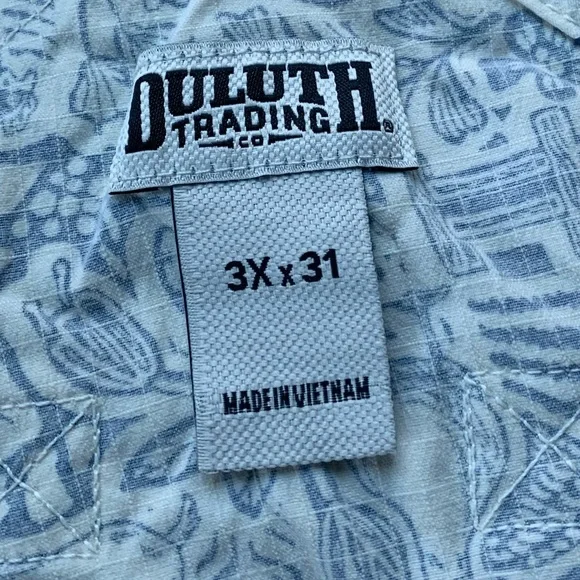 NWT Duluth 3X x31L Heirloom Gardening Bib Overalls Farm Toile Bibs Farmhouse - Picture 4 of 9